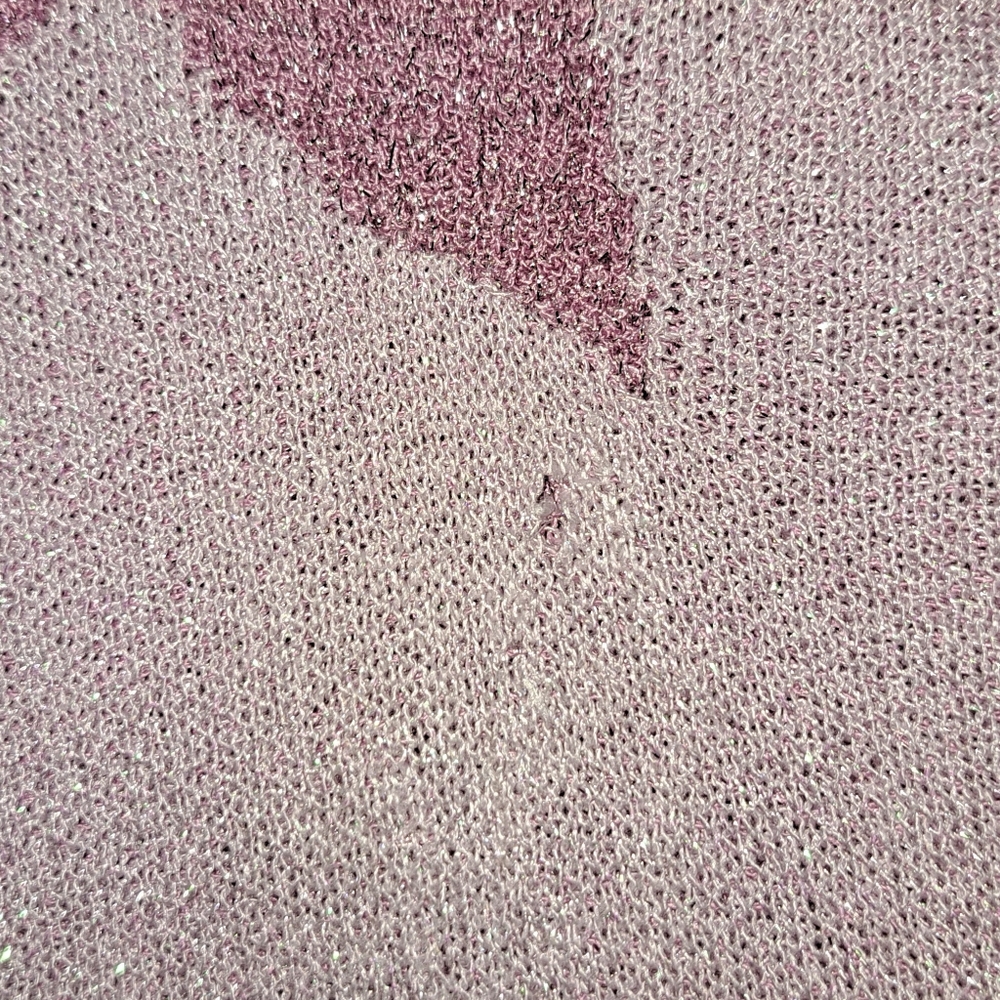 White Fox Trust Issues Floral Sparkle Dress Lilac Purple Size Small NWT B20#20 - Picture 7 of 9